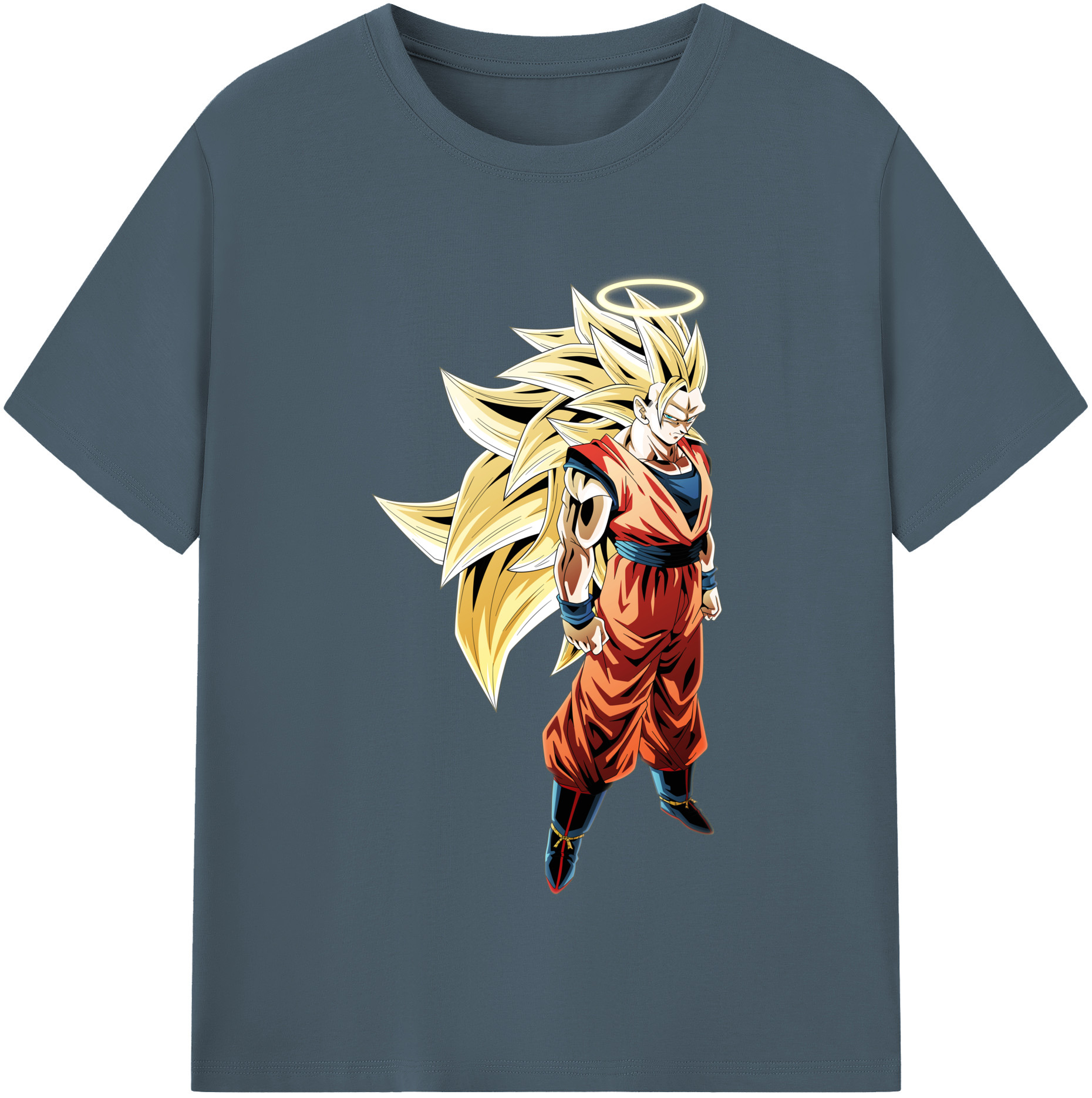 （画像用） ドラゴンボール 孫悟空（そん ごくう）Son Goku カカロット DRAGON BALL Kakarotto 綿100％半袖Tシャツ（フロントプリント）